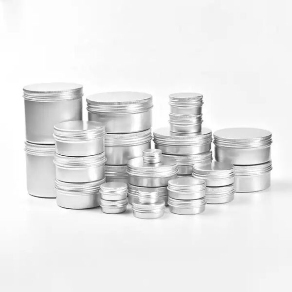 Aluminum jar Aluminum Tin